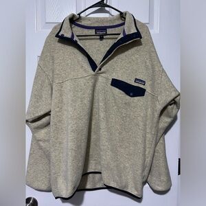 Patagonia synchilla fleece pullover